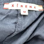 Xirena Draper Pants Lightweight Poplin Straight Leg Drawstring Pockets Navy M Blue Size M Photo 2