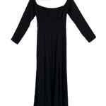 Reformation ballari off the shoulder long sleeve maxi dress Size 0 Photo 1