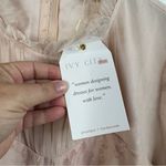 Ivy City Co NWT Last Songbird Pink Fairy Whimsical Modest Midi Dress Medium Photo 9