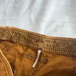Free People Ochre Linen Pants Brown Women’s Size 0 Ankle Photo 2