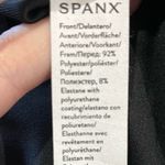 Spanx NWT Black Faux Leather Stretch Sheath Bodycon Knee Length Dress Size S Photo 7