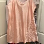Delicates  Pink Satin Nightgown Photo 1