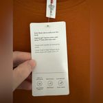 Athleta NWT Outbound Long Sleeve Top Burnt Orange Clay Size Small Supima Cotton Photo 3