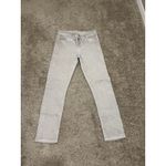 GOLDSIGN Jeans Size 27 Light Gray Denim Skinny Stretch USA Made Womens $295 Photo 7