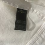 7 For All Mankind White Jean Jacket Photo 8