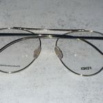 Fendi Aviator Eyeglasses FF0352 J5G Gold 56mm - $460 Retail Photo 4