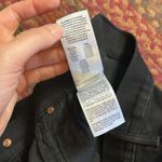 NWOT MOTHER DENIM BLACK STRETCH STUNNER ZIP ANKLE STEP FRAY JEANS Size 31 Photo 6