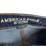 American Eagle Women's 00 Hi-Rise Shortie Jean Shorts Denim Rolled Super Stretch Photo 5