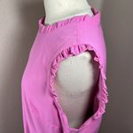 J.Crew Ruffleneck Suiting Bubblegum Pink Dress Women’s size 16 NEW Photo 6