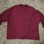 Adrienne Vittadini Pink Crew Neck Sweater Photo 0