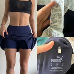 Puma Blue Mini Skort Skirt Pima Photo 3