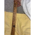 Ralph Lauren RALPH LAUREN SHORTS US 12 Women`s Regular Fit Yellow Cotton Photo 5