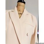 Double Breasted Blazer Coat NWOT Tan Size M Photo 6