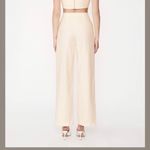 Bardot HAMPTON TUCK FRONT PANT IN SOFT YELLOW SZ S. Photo 1