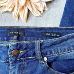 Tahari Classic Skinny Jeans Dark Blue Distressed Stretch 6 Photo 6