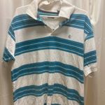 IZOD Woman’s Striped Polo T-shirt Photo 0