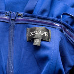 XScape  - Pandoram Long Scuba Crepe Ruffle Top Dress Photo 7