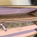 Kate Spade Faux Pink Bow Full Zip Continental Wallet Photo 6