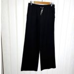 Vuori  Women's Halo Essential Wide leg Pant Medium Heathered Grey Black Photo 2