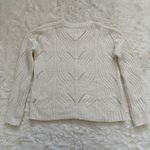 Madewell Sweater Charley Pullover Knit Alpaca Blend Cozy Cream XXS Photo 4