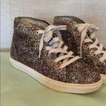 Steve Madden Glitter High-Top Sneakers 5.5 Photo 2