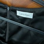 Calvin Klein Vintage Satin Sweetheart Neckline Empire Waist Mini Dress 17” P2P Photo 2