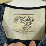 Ace & Jig  Blue Patchwork Lagenlook Long Sleeve Mini Dress Womens XS Boho Swing Photo 9