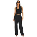 We Wore What  Halter Top in Black Small New Womens Sleevless Tank Photo 3