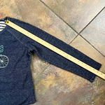 Crown & Ivy Women's Bicycle Long Sleeve Crewneck Sweater Large Photo 5