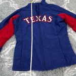 Majestic Texas Rangers MLB Jacket Women’s SZ S Authentic  Full Zip Therma Base Bl Photo 8