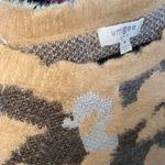 Umgee fuzzy cheetah print / camo boutique sweater Photo 1