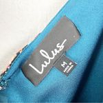 LULUS Charmed I’m Sure Green Floral Print Front Back V Photo 2