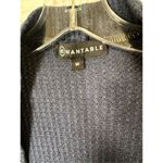 Wantable Women's Waffle Knit Long Sleeve Open Front Cardigan Navy Size Medium Photo 3