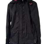 Superdry  The Windmac Professional Black Hooded Windbreaker Jacket Size Small Photo 7