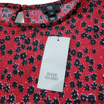 River Island Dress Size 22 US 26Uk 52EUR A-Line Dress Long Sleeve Floral New NWT Photo 6