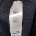 Chico's Chico’s Cam Black Cowl Neck Long Sleeve Pullover Sweater Size 1 Photo 6