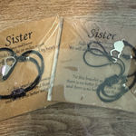 Heart Sisters‎ Matching bracelets 2 pcs set adjustable size Photo 0
