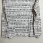 J.Jill 100% Pima Cotton Floral Crewneck Long Sleeves Tee, Size XL Photo 8