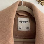 Abercrombie & Fitch Abercrombie Tan Wool Blend Dad Coat XSP Photo 4