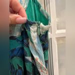 Roller Rabbit Roberta  Clovis Quinn Floral Hibiscus Tropical Midi Dress Size M Photo 6