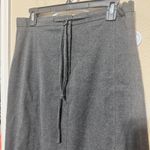 Vintage Ivy Gray Wool Maxi Skirt sz 14 Made In USA Long modest minimalist Photo 1