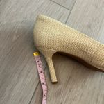 Nordstrom Rack  Women’s Cream Natural Weave Pump Size 9 Photo 2