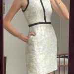 H&M   Shimmer Gem Black & White Sleeveless mini dress sz 12 Photo 8