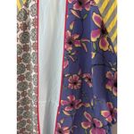 Uncle Frank Printed Ivy Patchwork Drawstring Waist Mini Dress Multicolor Size XL Photo 9