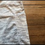 Tesla  Mid-Rise White Grey Cropped Heather‎ Marl Space Dye Leggings Small Photo 7