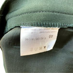 Balser Trousers Flat Front‎ Wool Blend Pants Dark Green Germany 40 US Size 8 Photo 3
