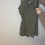 Romper Dress Shorts Women Large Green Adjustable Straps Pockets Summer Lined Photo 9