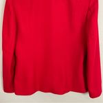 Pendleton Vintage Blazer Red Wool Suit Jacket Women Size 12 Office Professional Photo 8