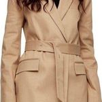 Topshop  Farrah Belted Long Blazer Oversized Boyfriend Office Preppy NWOT 6 Photo 0