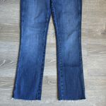 MOTHER High Waisted Rascal Slice Sneak Fray Sake To Me Jeans Blue Size 27 Photo 5